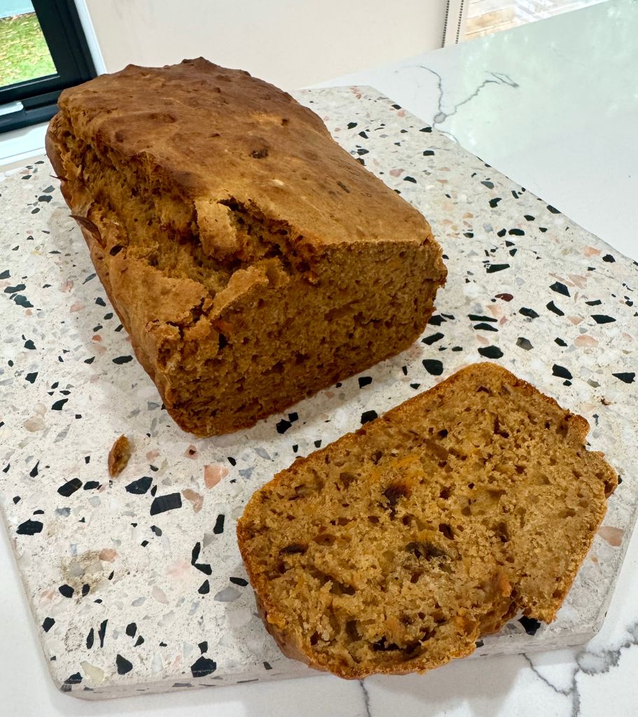 Christmas Spiced Sweet Potato and Banana Bread