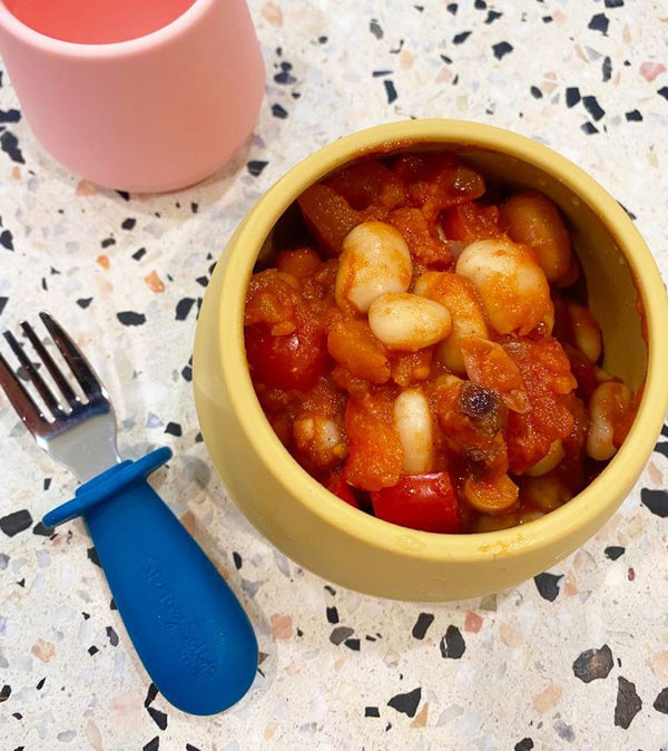 Homemade Smokey Tomato Baked Beans