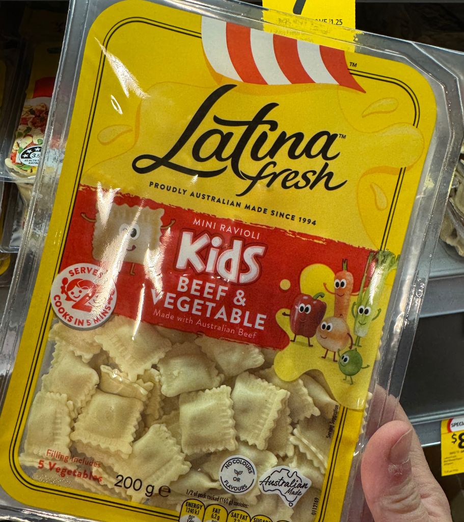 Review: Latina Fresh Kids Ravioli
