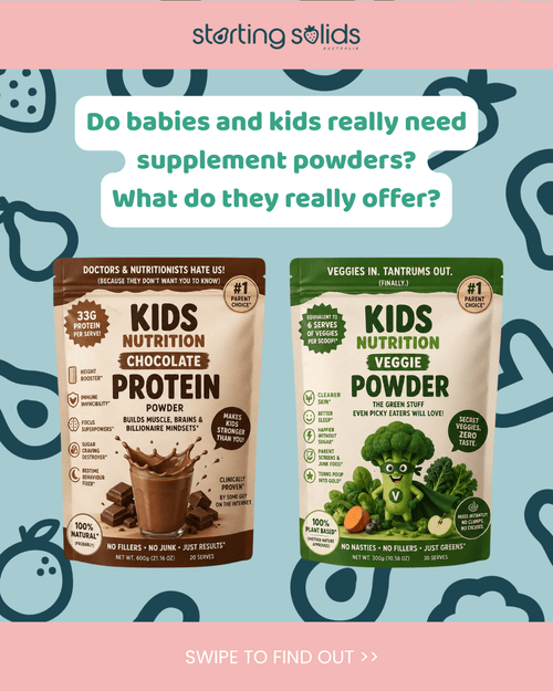 Do Babies & Kids Need Supplements, Protein or Veggie Powders? - Starting Solids