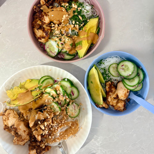 Peanut Butter Chicken Noodles - Starting Solids