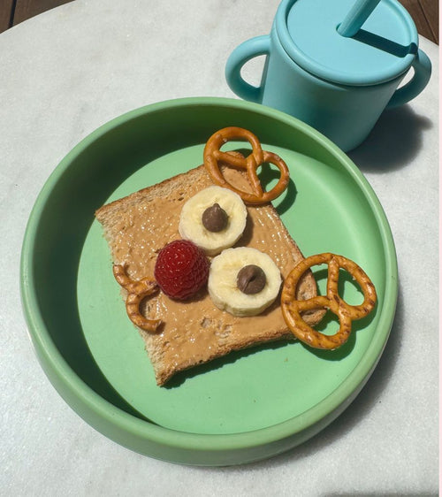 Rudolph The Reindeer Toast - Starting Solids