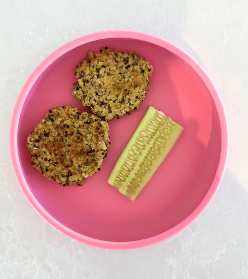 Salmon, Spinach and Quinoa Fritters - Starting Solids
