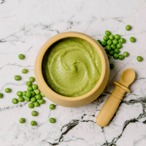 Sardine, White Bean & Green Pea Purée (Baby Friendly, Iron-Rich) - Starting Solids