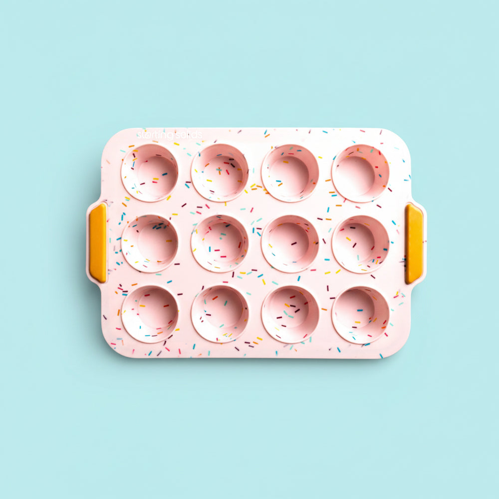 Dainty Dozen Baking Tray in use