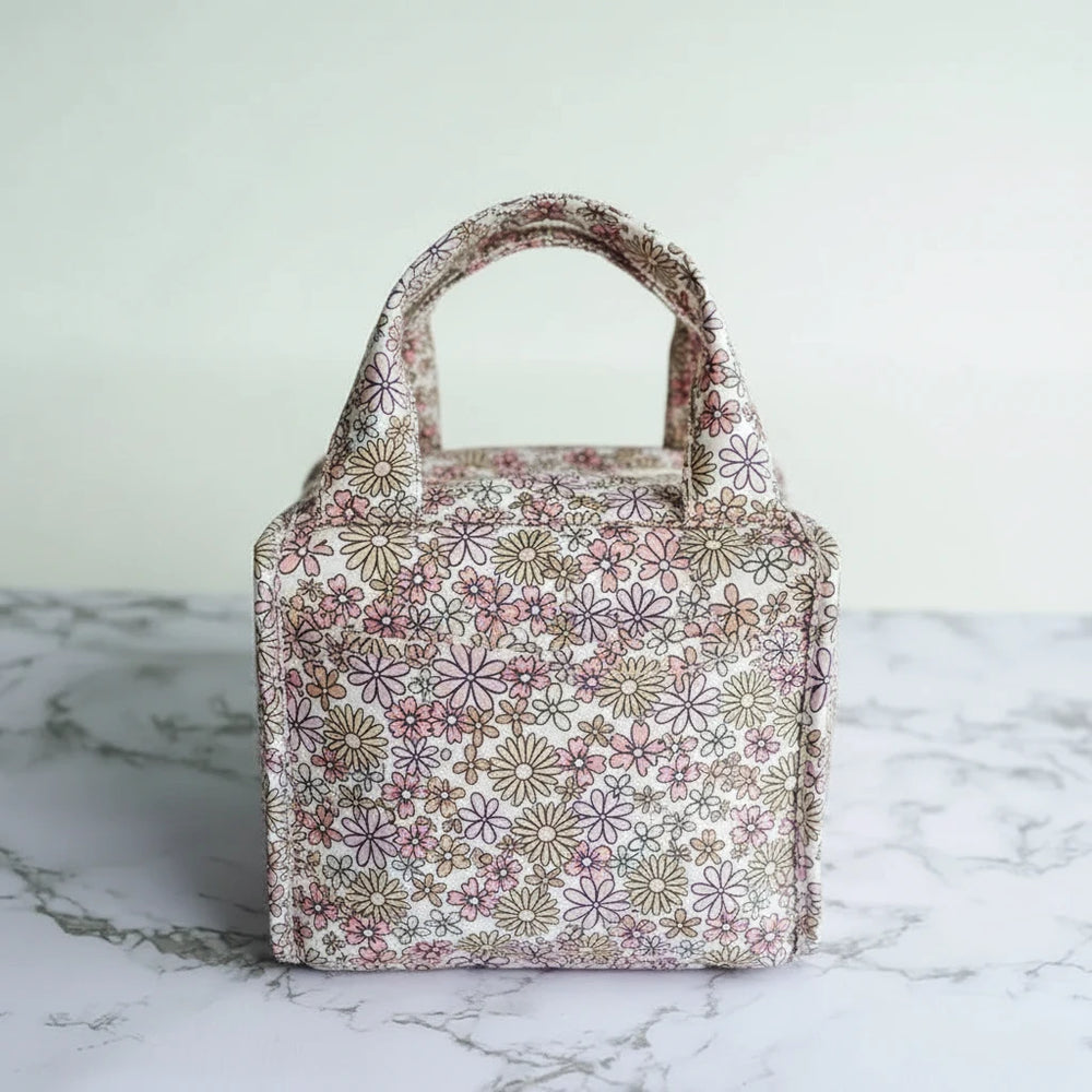 Insulated Lunch Bag in use