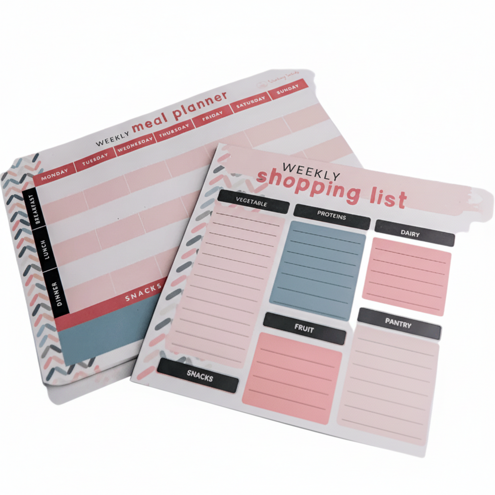Starting Solids Meal Planning Notepad Pack