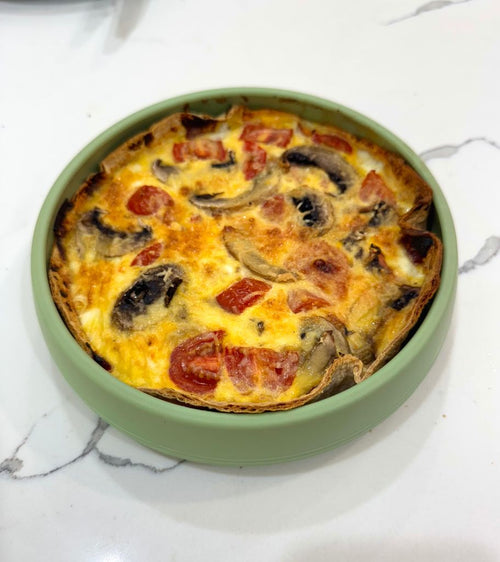 5 Minute Breakfast Pizza - Starting Solids