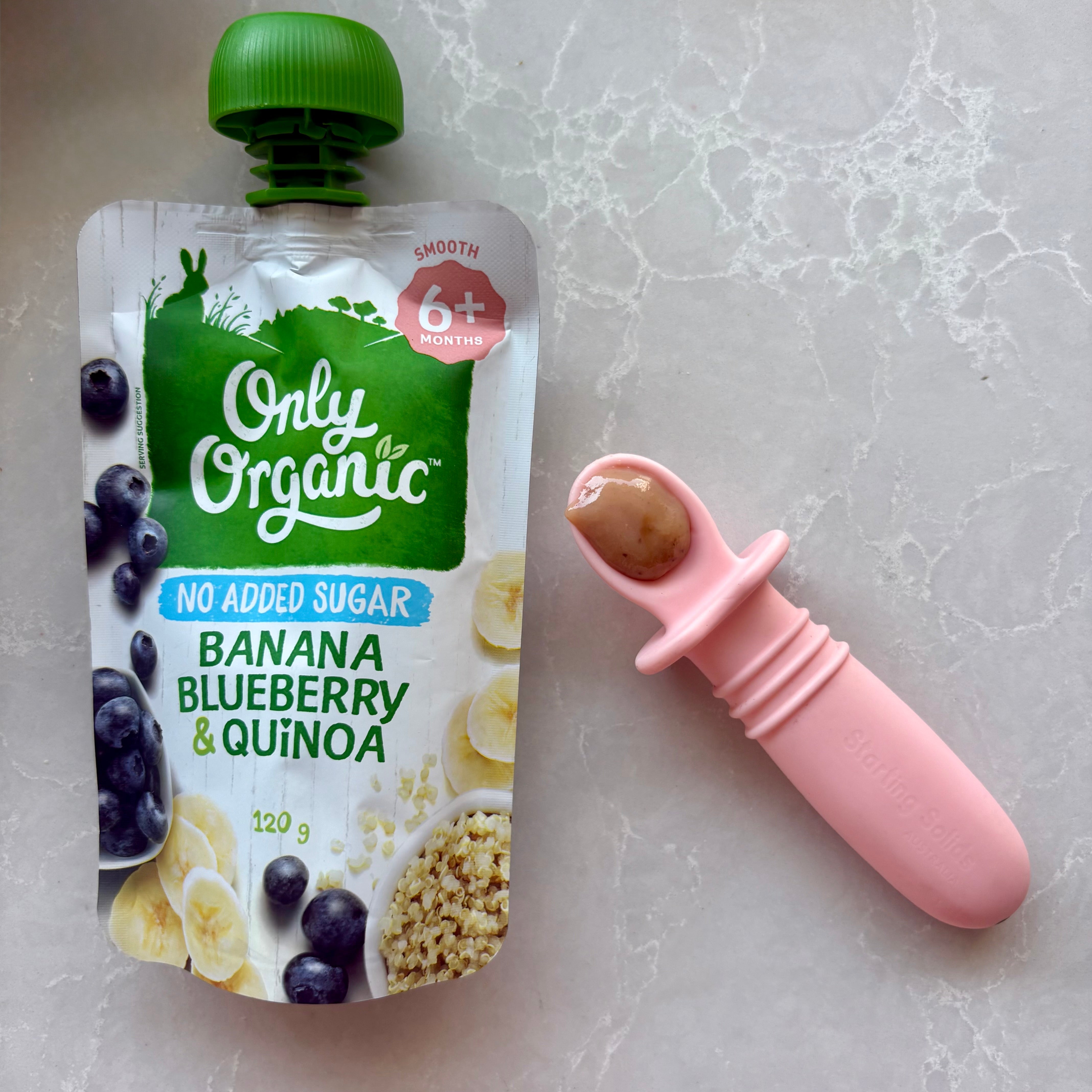 REVIEW - Only Organic Banana Blueberry & Quinoa Pouch