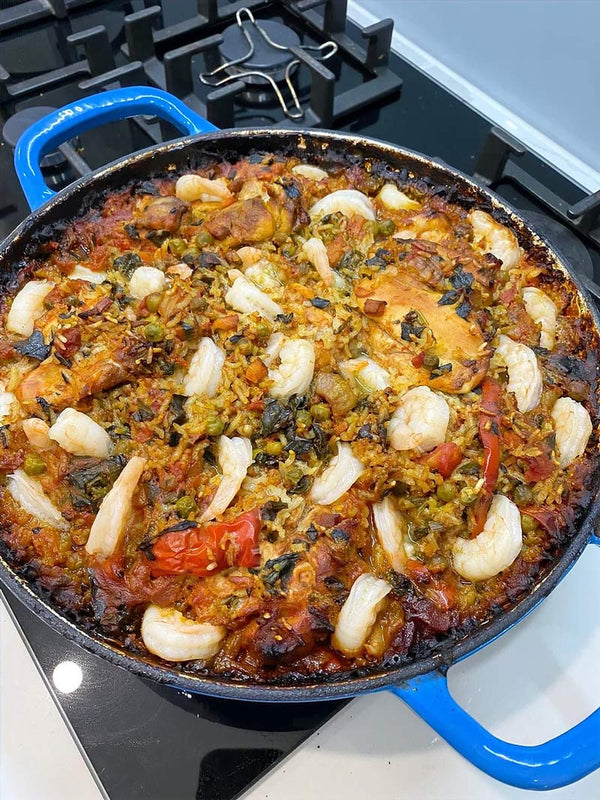 One Tray Paella Chicken Bake