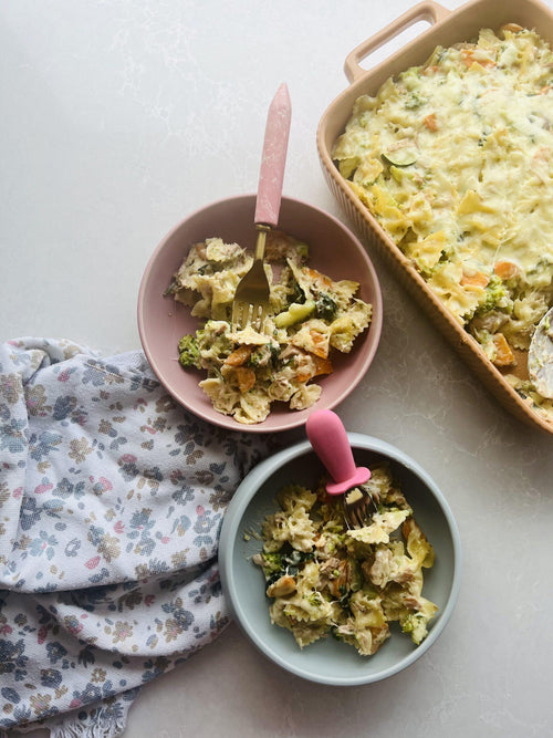 Alfredo Tuna Bake - Starting Solids