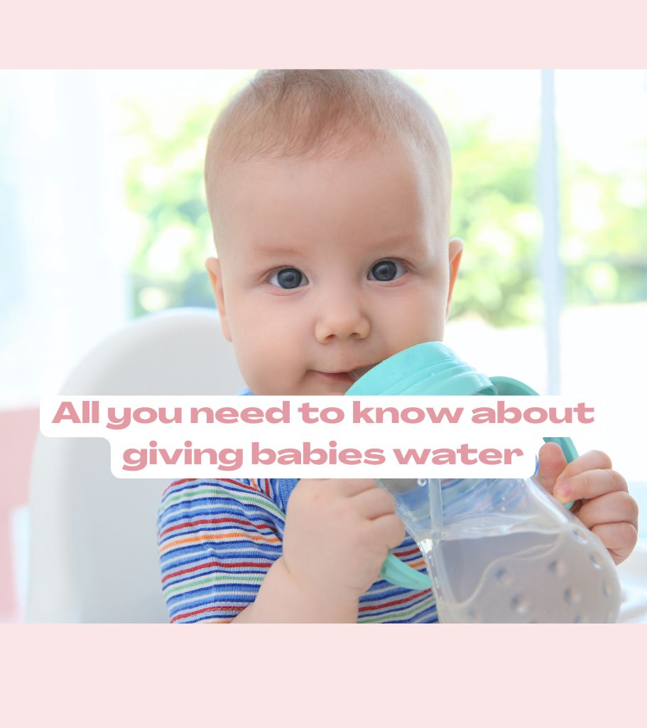 All You Need To Know About Giving Water To Babies!