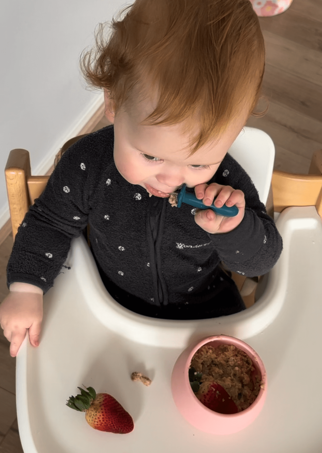 Apple Cinnamon Weet-Bix for Babies (Easy Baby Breakfast Recipe) - Starting Solids