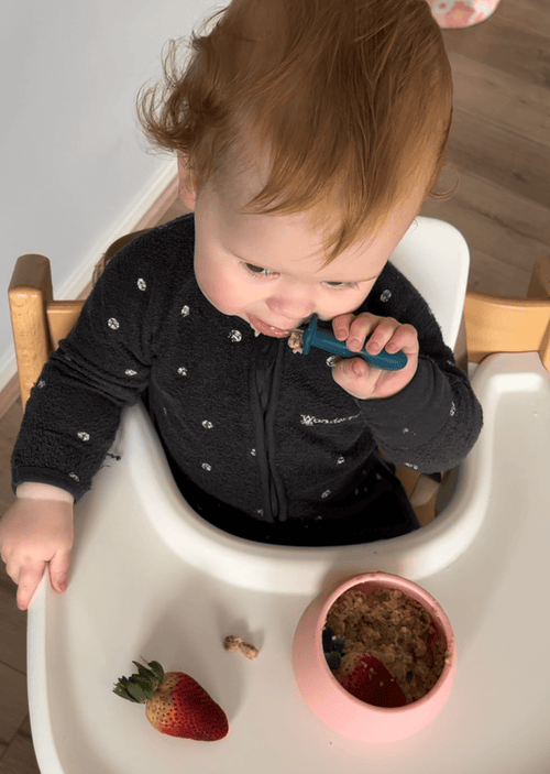 Apple Cinnamon Weet-Bix for Babies (Easy Baby Breakfast Recipe) - Starting Solids