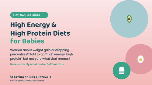 High Energy High Protein Diets for Babies (6–12 Months) - Starting Solids