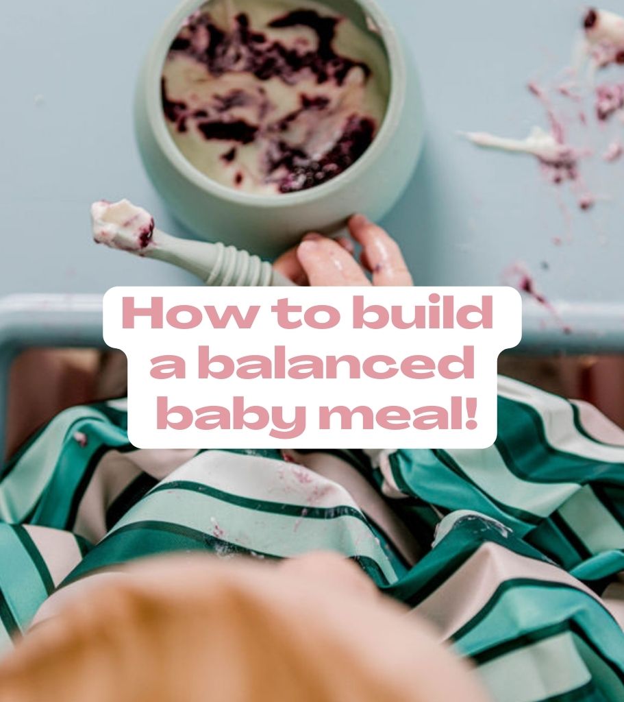 How To Build a Balanced Baby Meal - Starting Solids