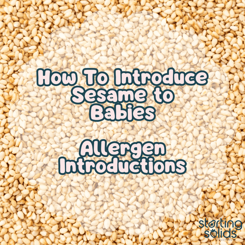 How To Introduce Sesame - Starting Solids