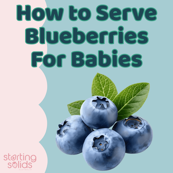 How To Serve Blueberries For Babies - Starting Solids