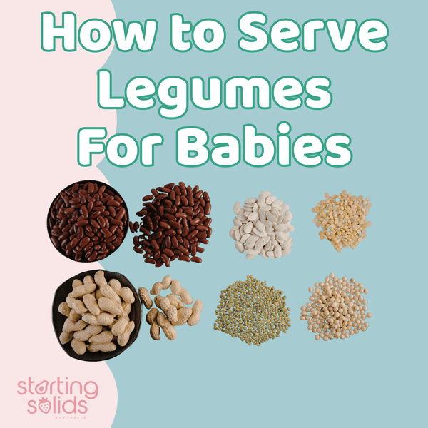 How To Serve Legume For Babies - Starting Solids