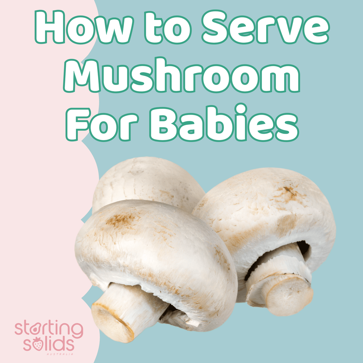 How To Serve Mushrooms For Babies - Starting Solids