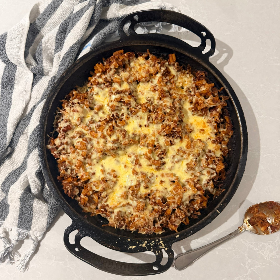 One Tray Macaroni Bolognese | Baby & Toddler Friendly - Starting Solids