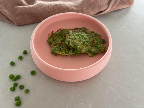 Pea Pee Fritters - Starting Solids