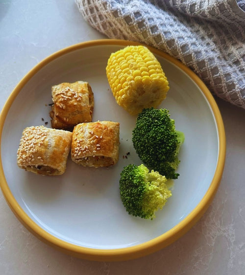 Pork + Veggie Mini Rolls - Starting Solids