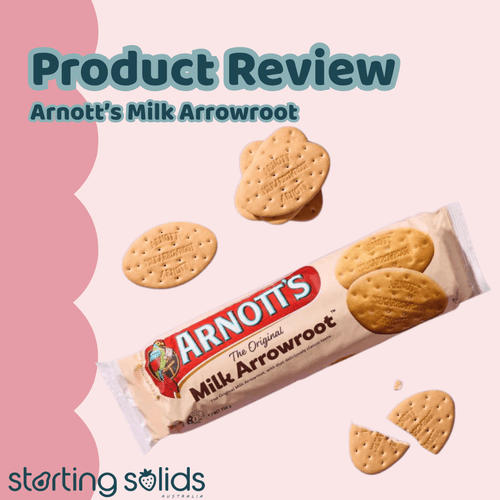 Review: Arnott's Milk Arrowroot Biscuits - Starting Solids