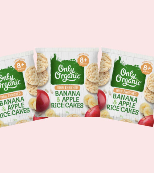 Review: Only Organic Banana & Apple Rice Cakes - Starting Solids