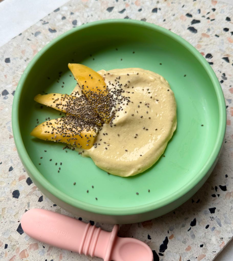 Secret Ingredient Mango Mousse - Starting Solids