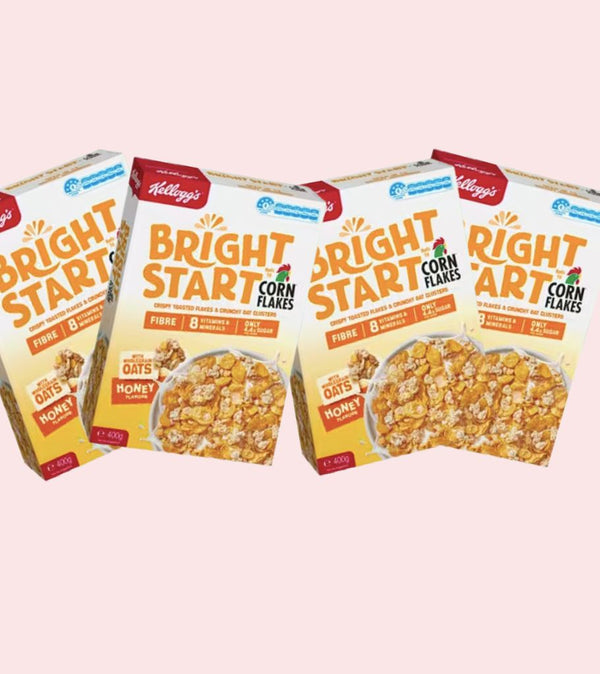 DISCONTINUED Kellogg's Bright Start Honey Flavoured Corn Flakes