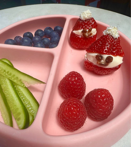 Strawberry Santas! - Starting Solids
