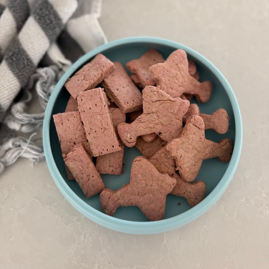 Strawberry & Vanilla Baby Biscuits (Chewy BLW Snack) - Starting Solids
