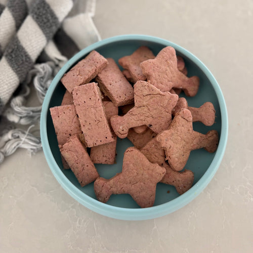 Strawberry & Vanilla Baby Biscuits (Chewy BLW Snack) - Starting Solids