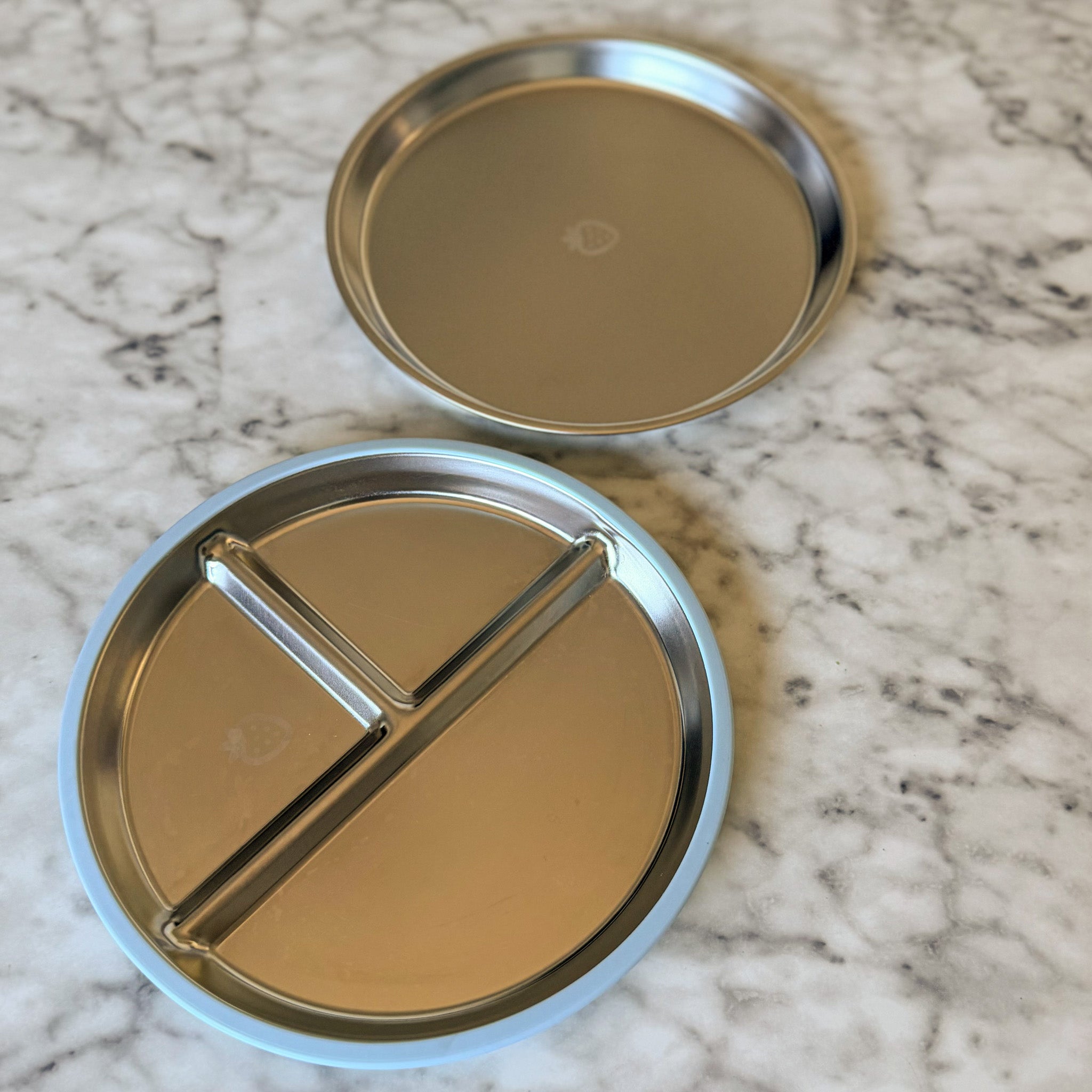 Biggie Stainless Steel - Suction Plate Set - Starting Solids