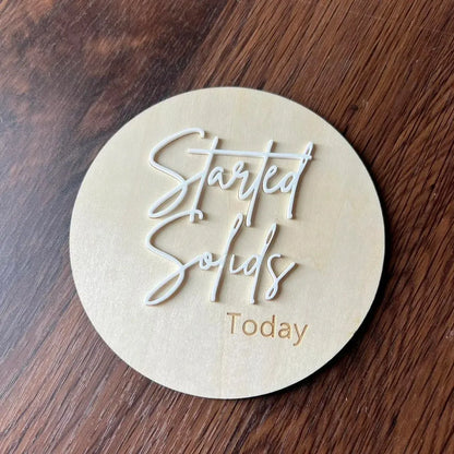 Solids Milestone Plaque
