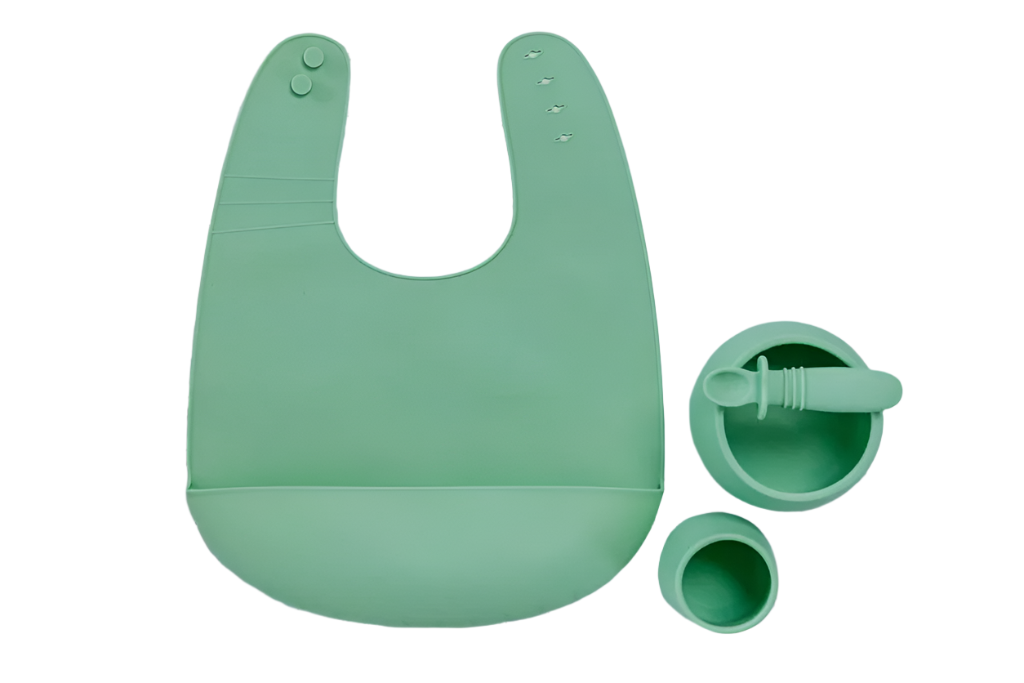 Starting Solids Bowl Bundle – Mint Crisp