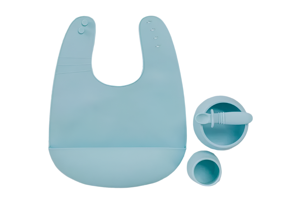 Starting Solids Bowl Bundle – Blue Lemonade