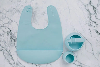 Starting Solids Bowl Bundle – Blue Lemonade