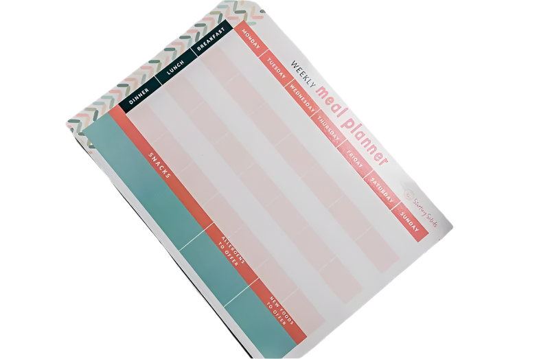 Starting Solids Meal Planner