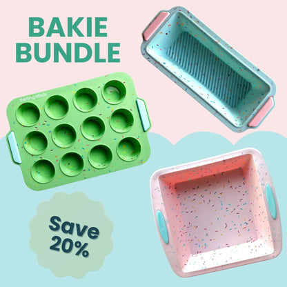 Bakie Bundle - Dainty Dozen, Little Loafie & Cutie Cakie Oven Trays - Starting Solids