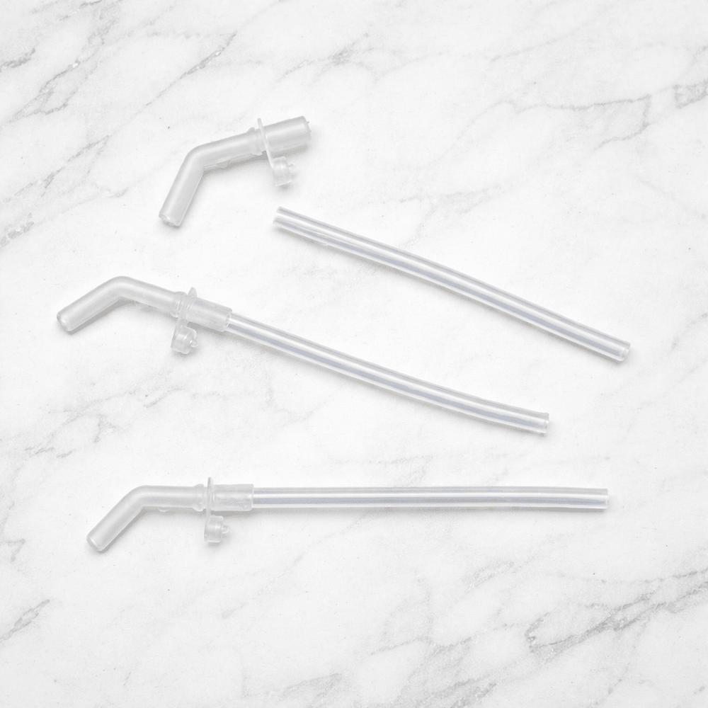 Bubbie Tumbler - Straw Set Pack of 3 in use
