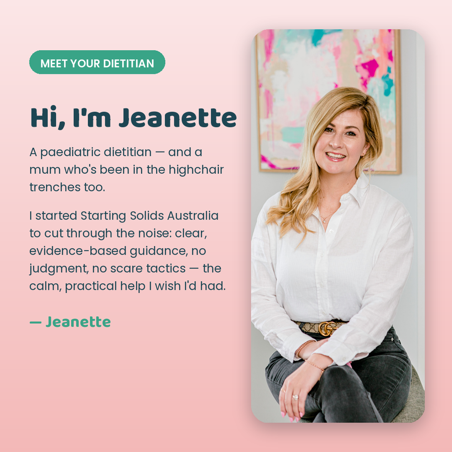 Your paediatric dietitian