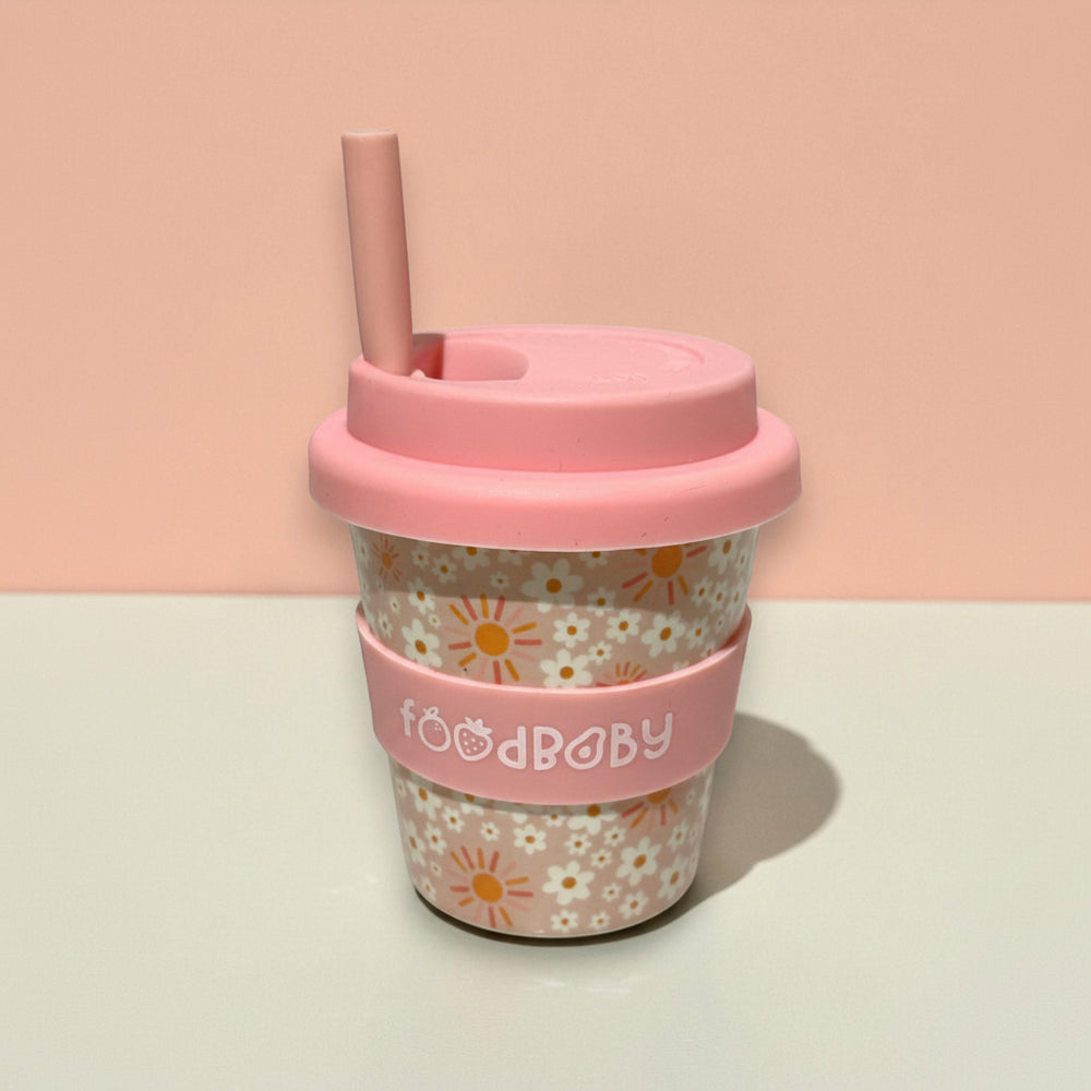 Custom Baby Chino Cup in use