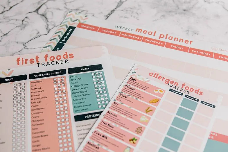 First Foods Tracker Set