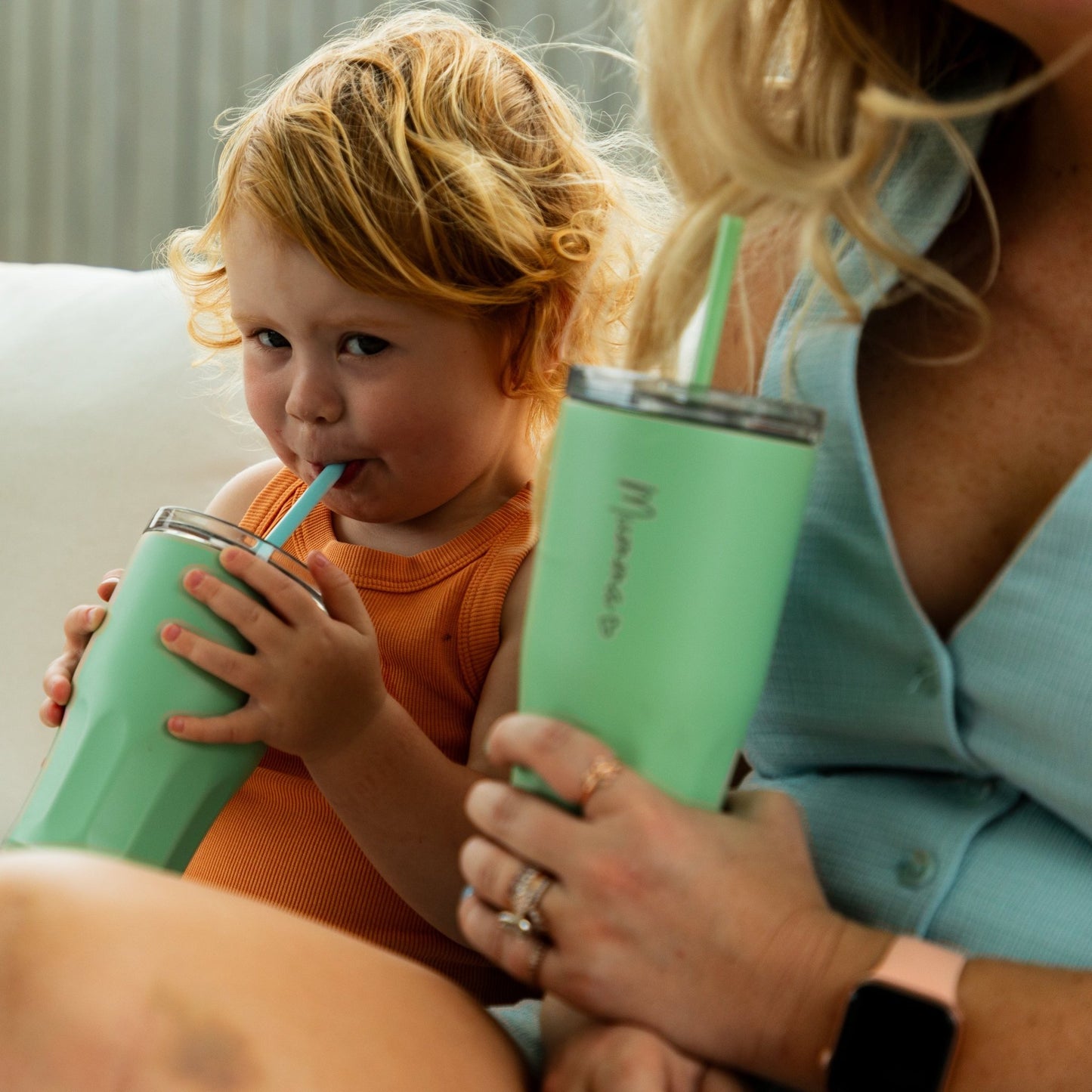 Mumma + Mini Straw Tumbler Gift Set - Starting Solids
