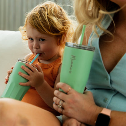 Mumma + Mini Straw Tumbler Gift Set - Starting Solids
