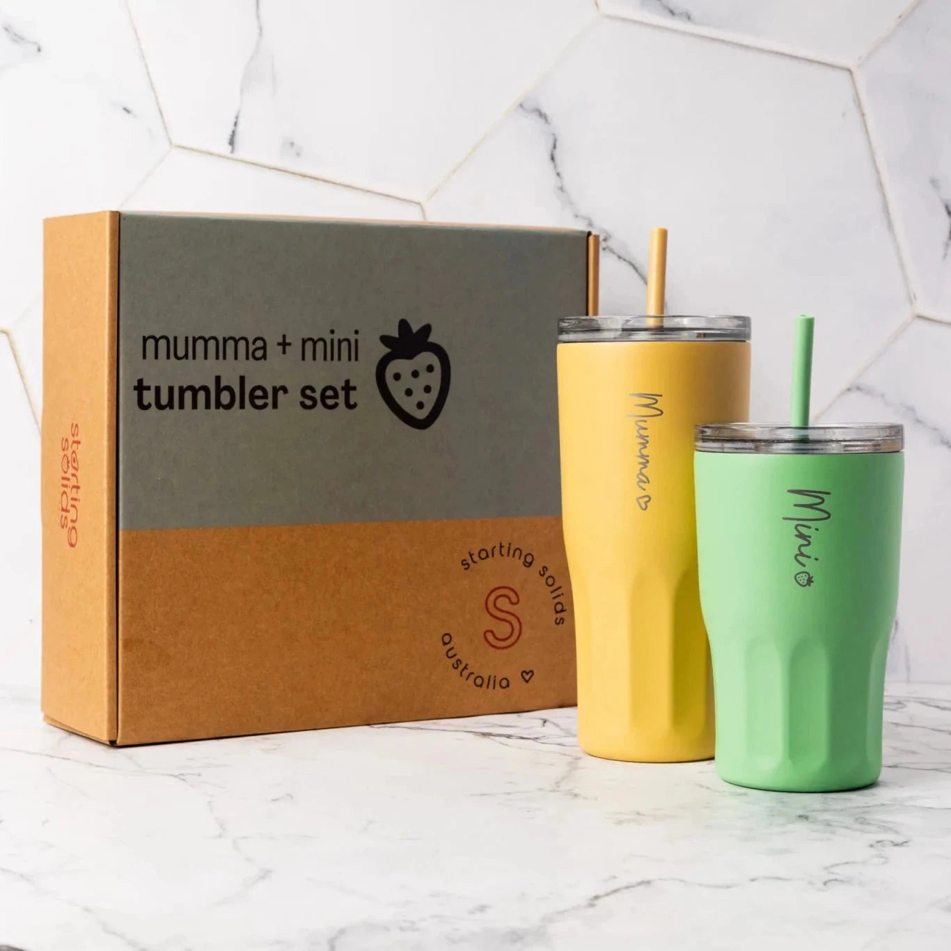 Mumma + Mini Tumbler Gift Set - Starting Solids
