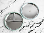 Biggie Stainless Steel Suction Plate Set