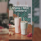 Mumma + Mini Straw Tumbler Gift Set